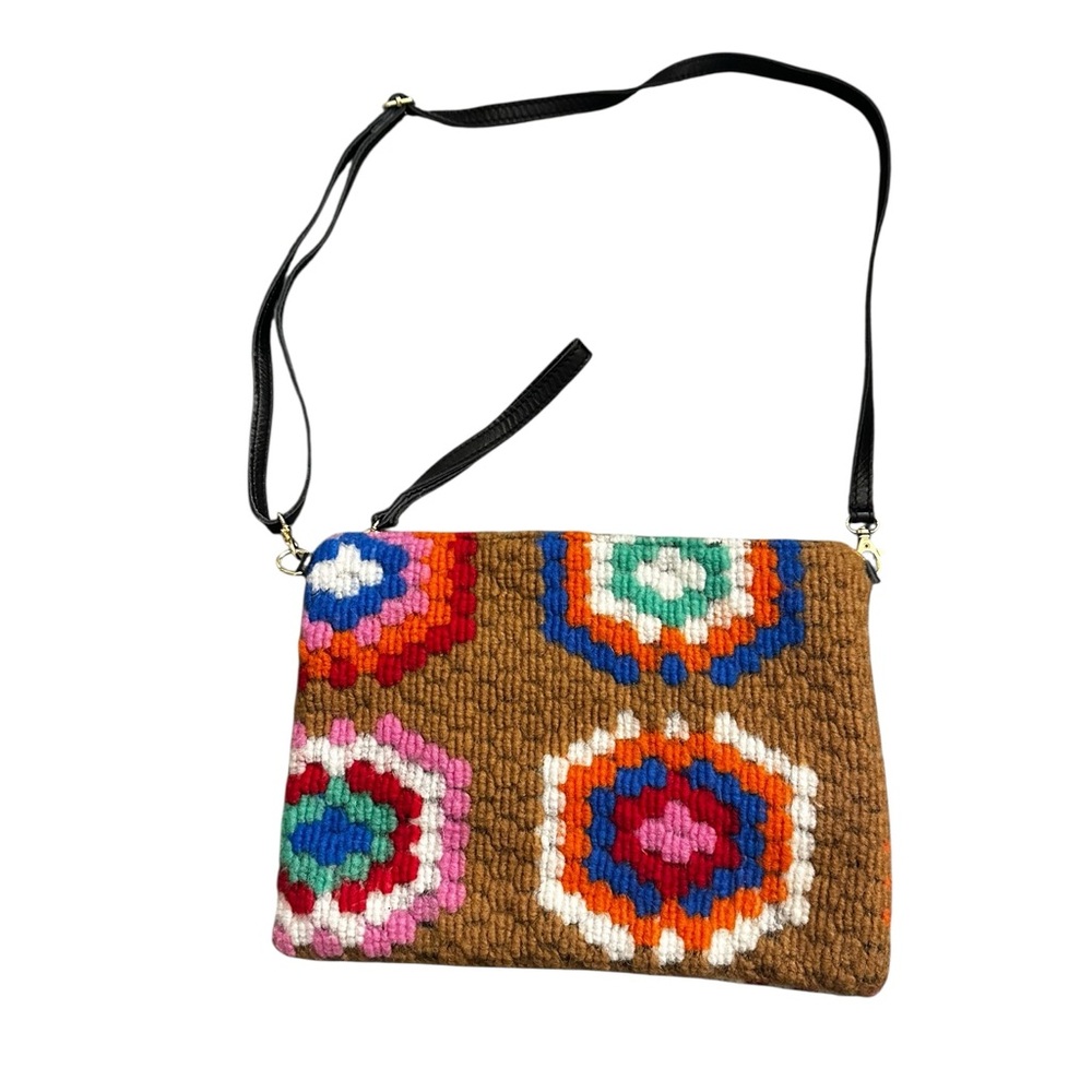 Vintage Italian, woven bag, o/s